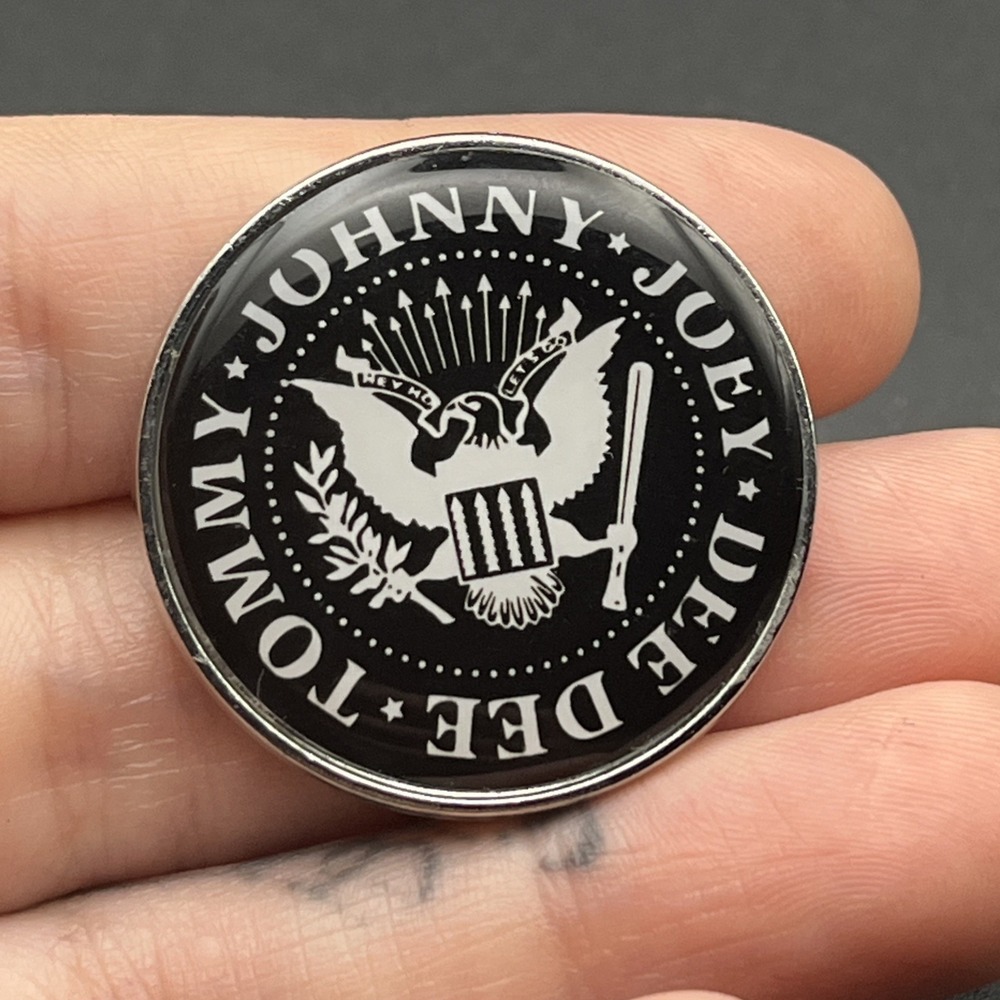 The Ramones Rock Bandโ Music Lapel Hat Pin